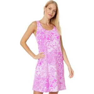 Lilly Pulitzer Lela Henley Tank Dress Women's Large